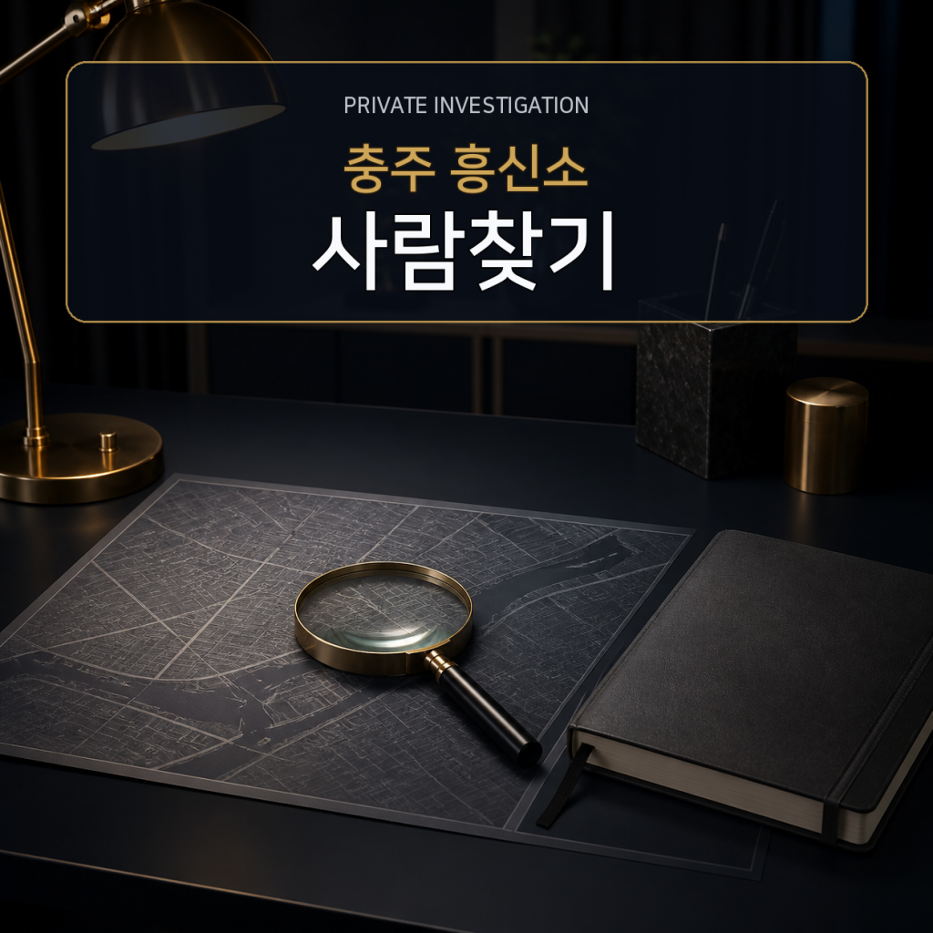 충주 사람찾기·소재파악 전문 흥신소