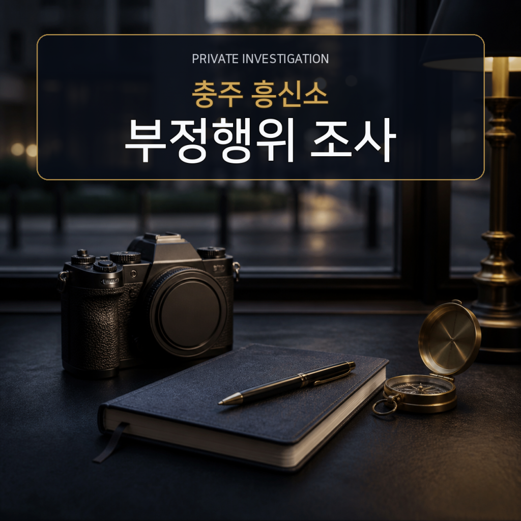 충주 부정행위 사실조사 전문 흥신소